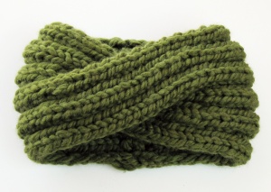 chunky knit turban headband ear warmer