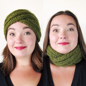 chunky knit headband ear warmer