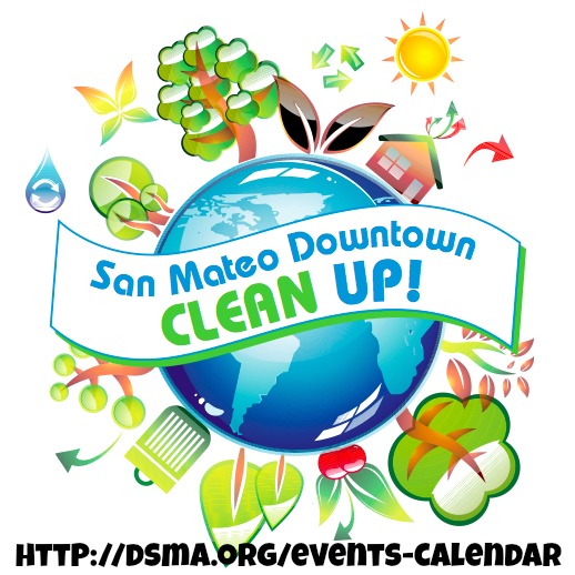 downtown san mateo spring clean up
