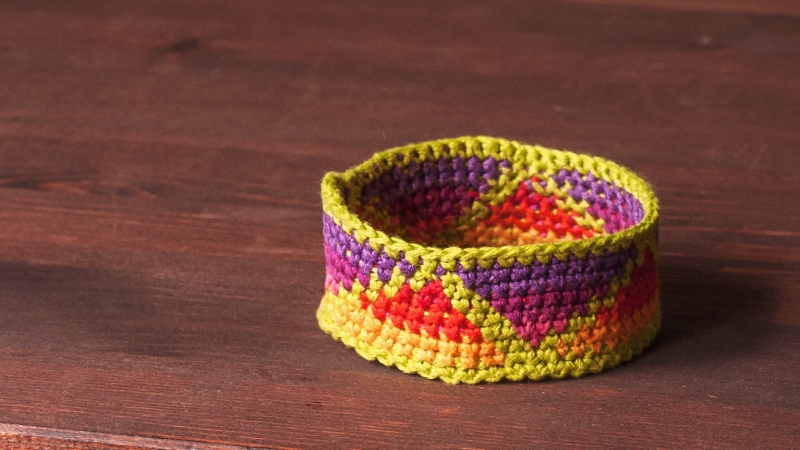 Crochet Friendship Bracelet Tutorial