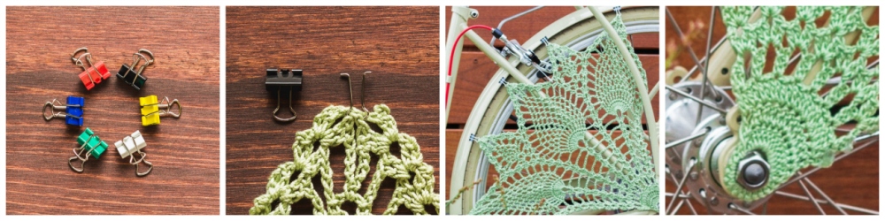 Bicycle Skirt Guard Crochet Pattern