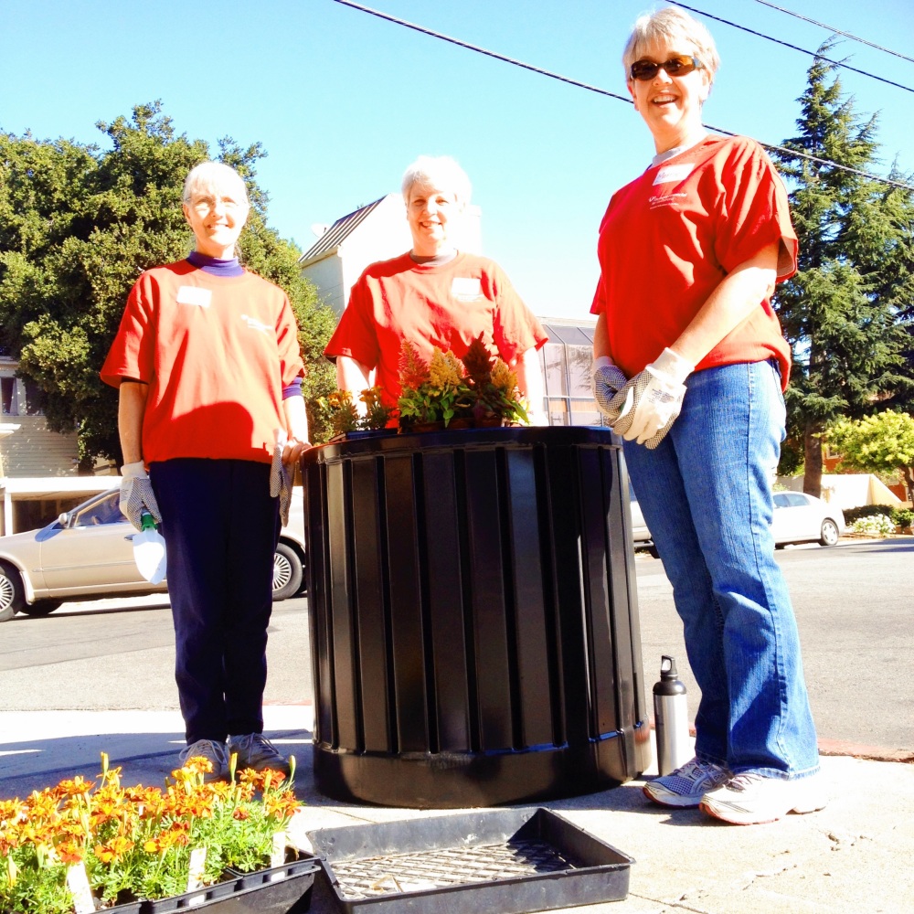 Downtown San Mateo Association clean up