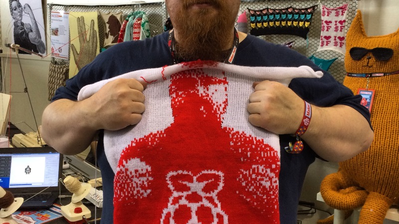 Knits for Life at Maker Faire Bay Area